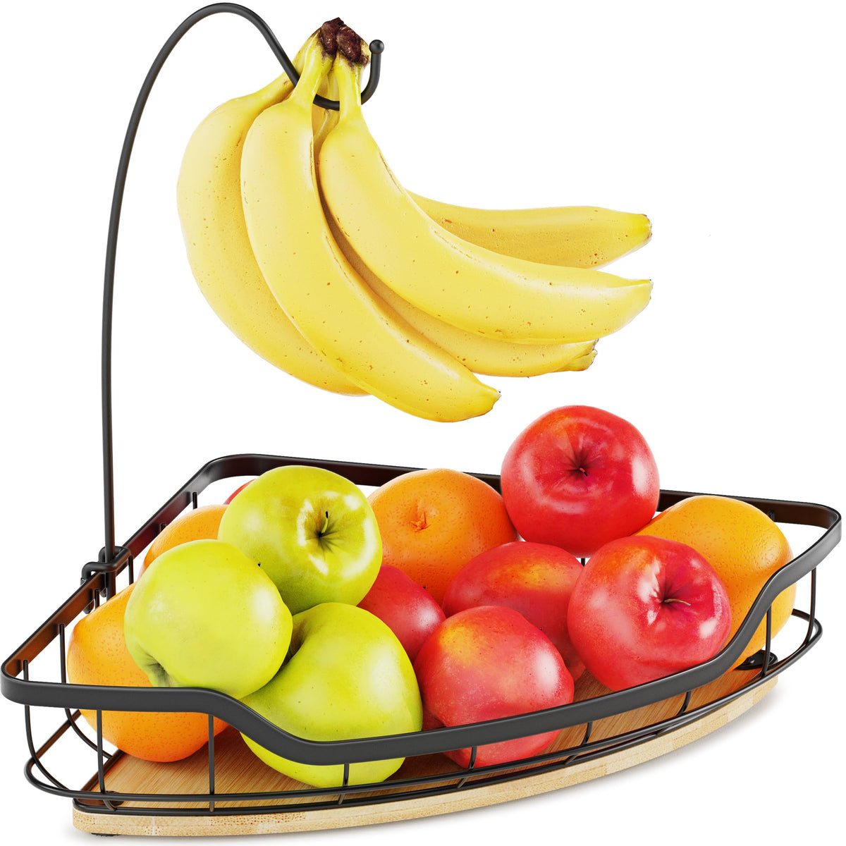 Cacholiv gancho para plátano desmontable facilita colgar y organizar la encimera.