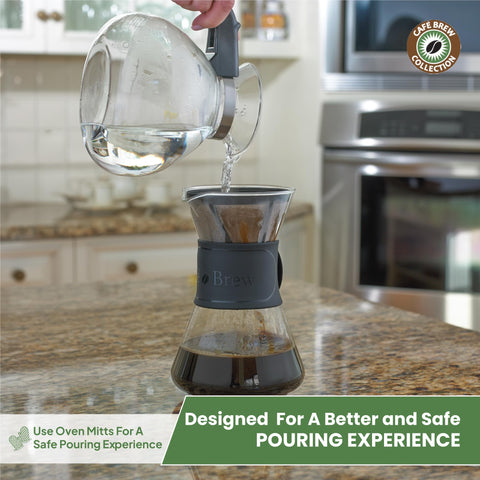 CAFÉ BREW COLLECTION: compatible con gas y eléctrico para mayor versatilidad.