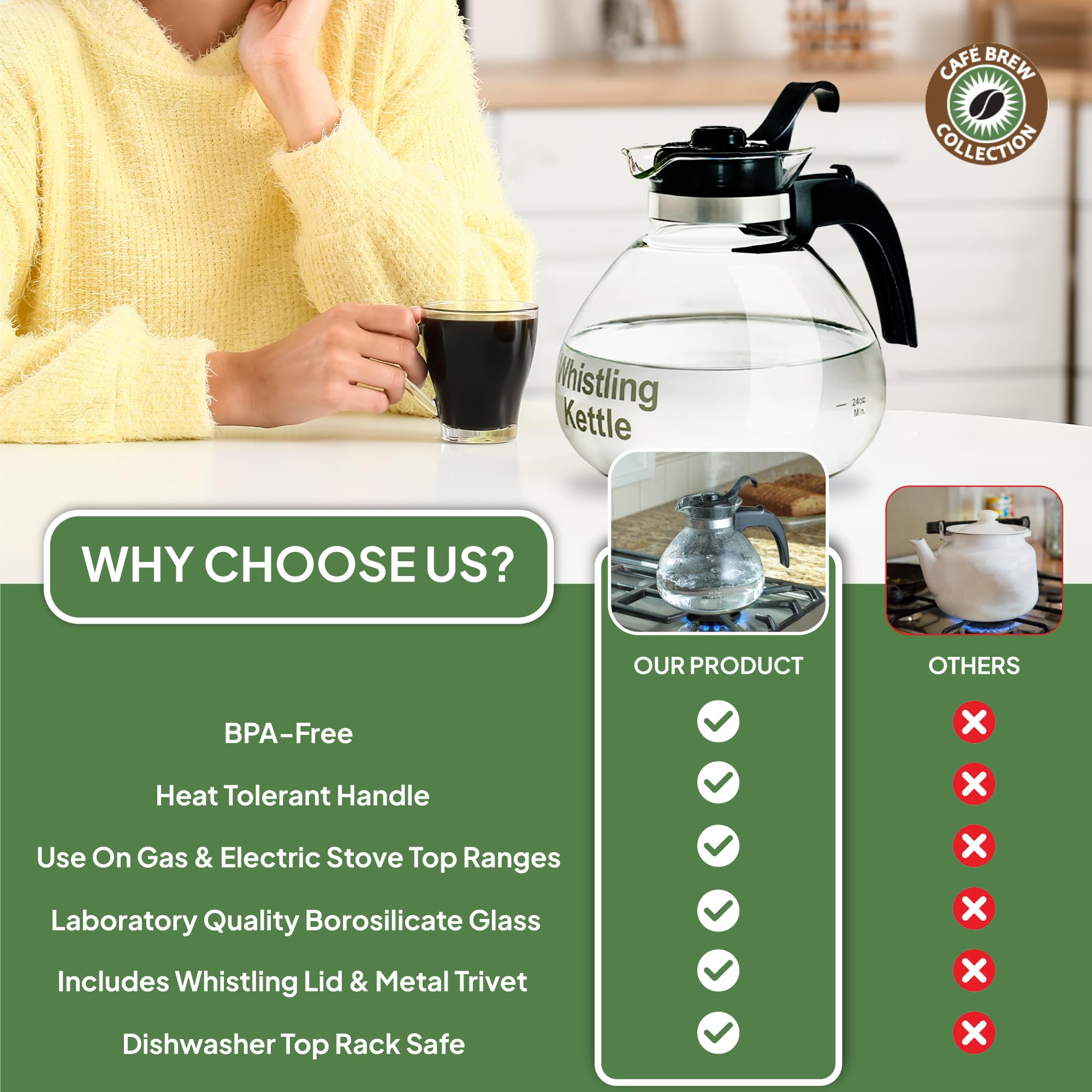 CAFÉ BREW COLLECTION: diseño alemán en vidrio que eleva la experiencia de té.
