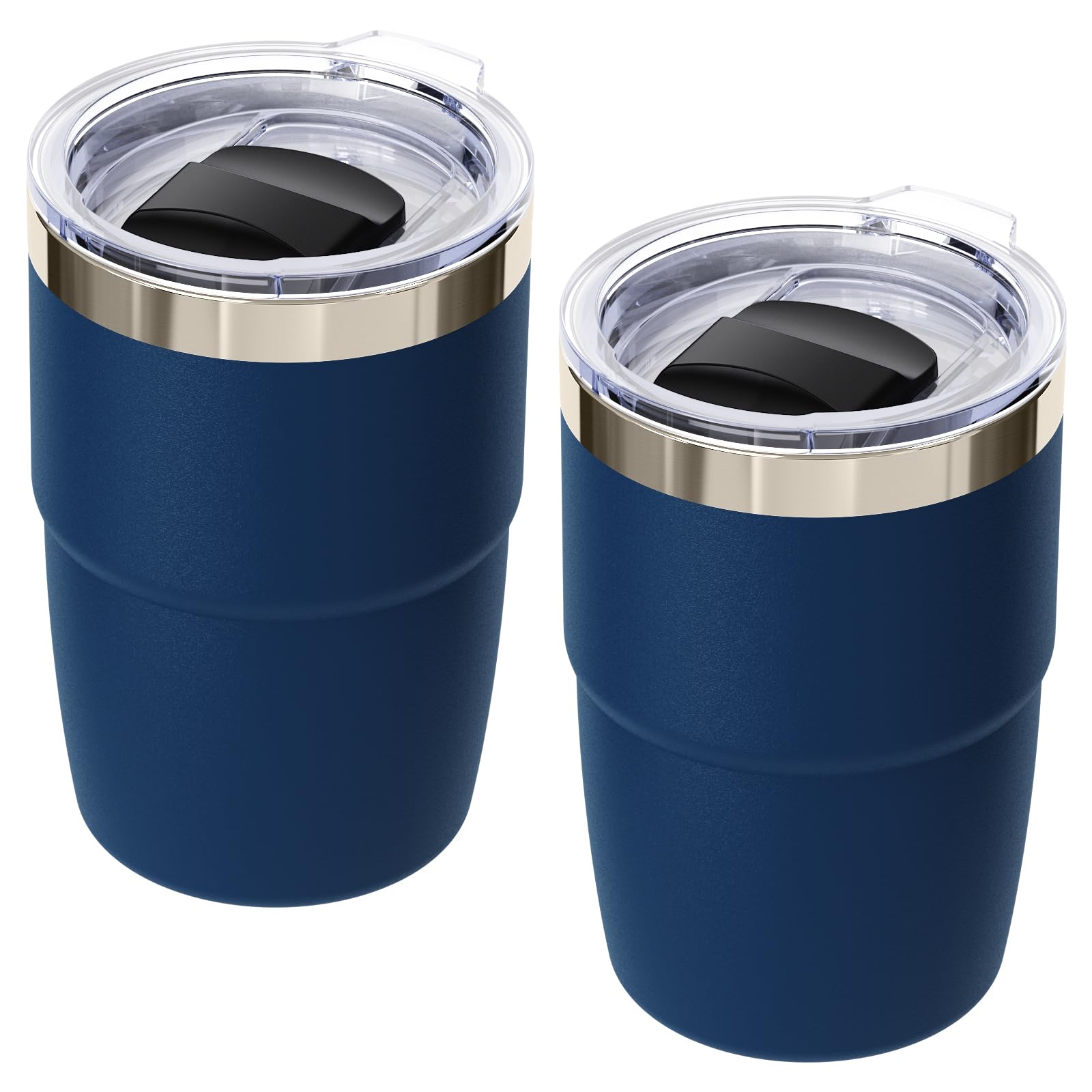 Cafezi taza espresso 8 onzas con interior cerámico para sabor puro.