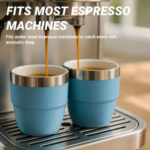 Vaso Cafezi espresso apto para lavavajillas y limpieza fácil