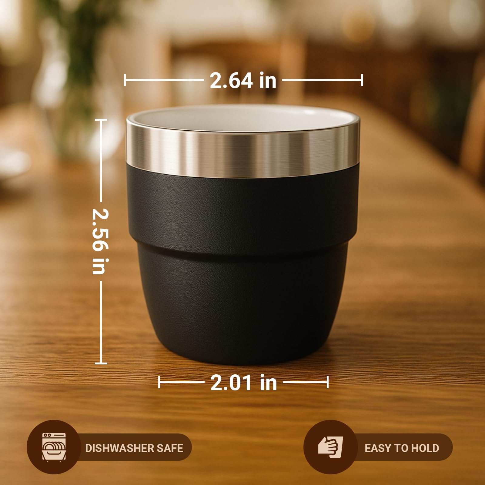 Vaso Cafezi espresso perfecto para doppios y macchiatos