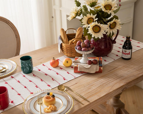 Caflife diseño boho para mesa; añade estilo rústico y moderno.