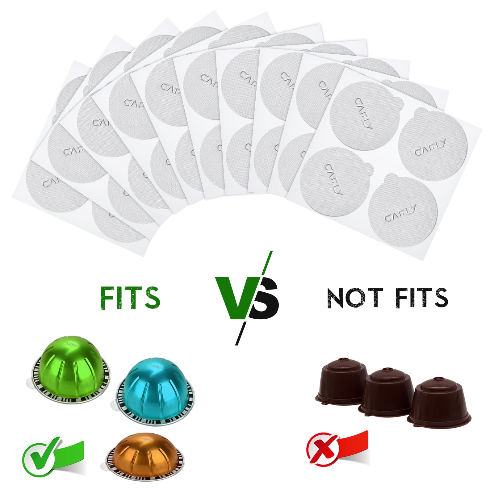 Cafly compatibilidad con envases pet y vidrio.