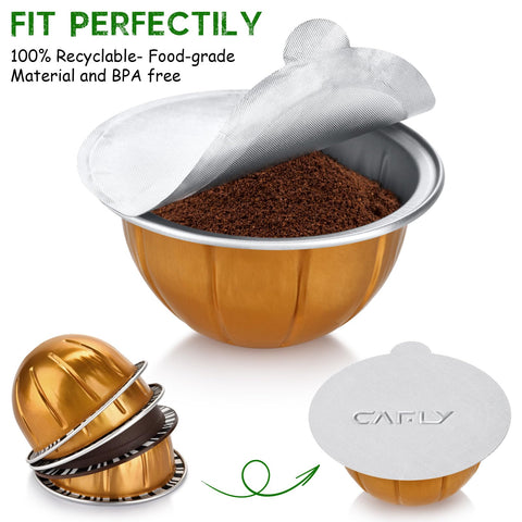 Cafly materiales seguros: libres de BPA para almacenamiento.