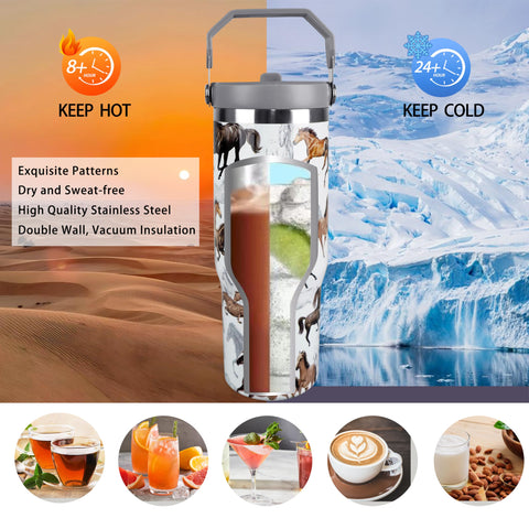 Vaso cahduenx para café y bebidas frías, versátil para rutina matutina