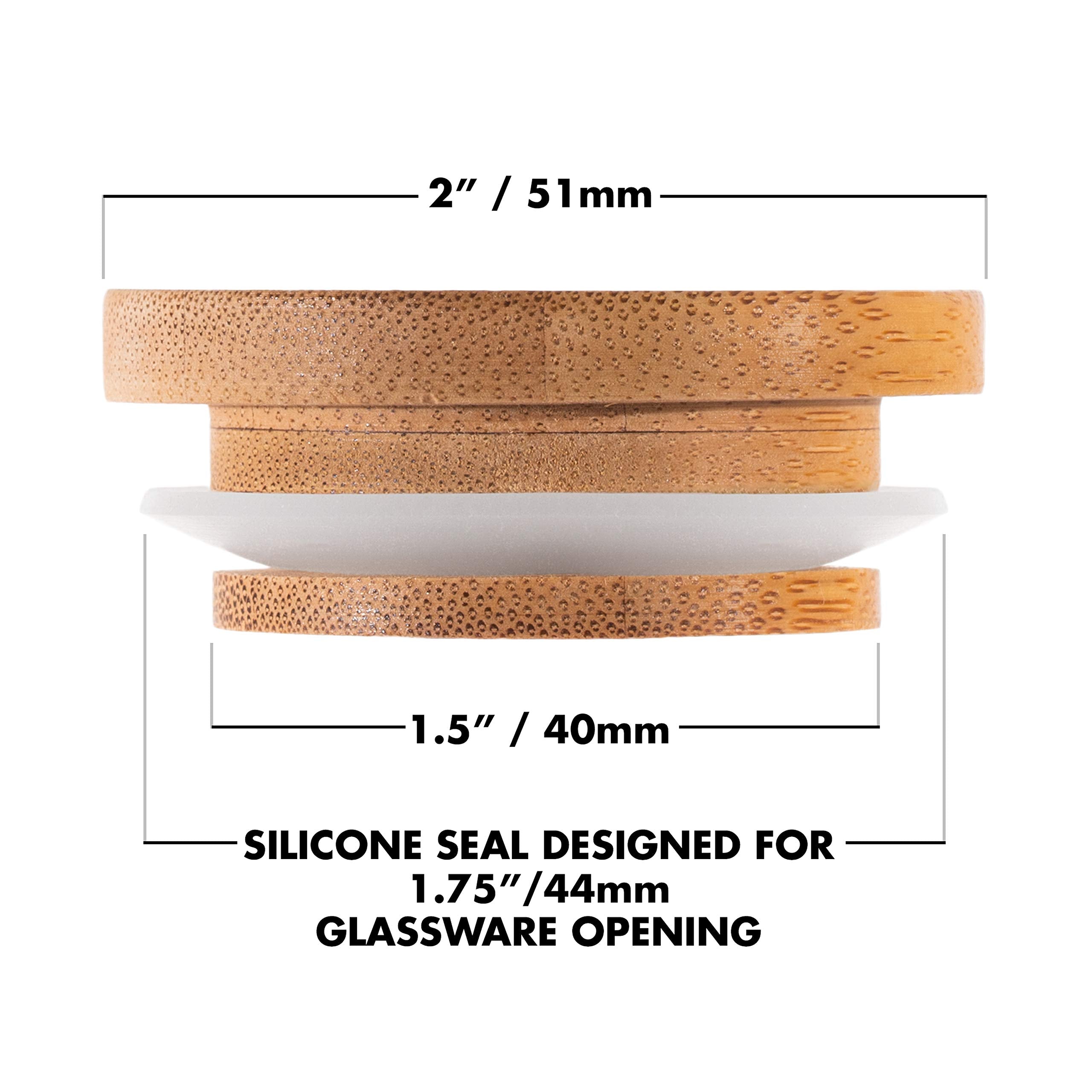 Cairn Caps sello-silicona-durable: protege la bebida entre sorbos.