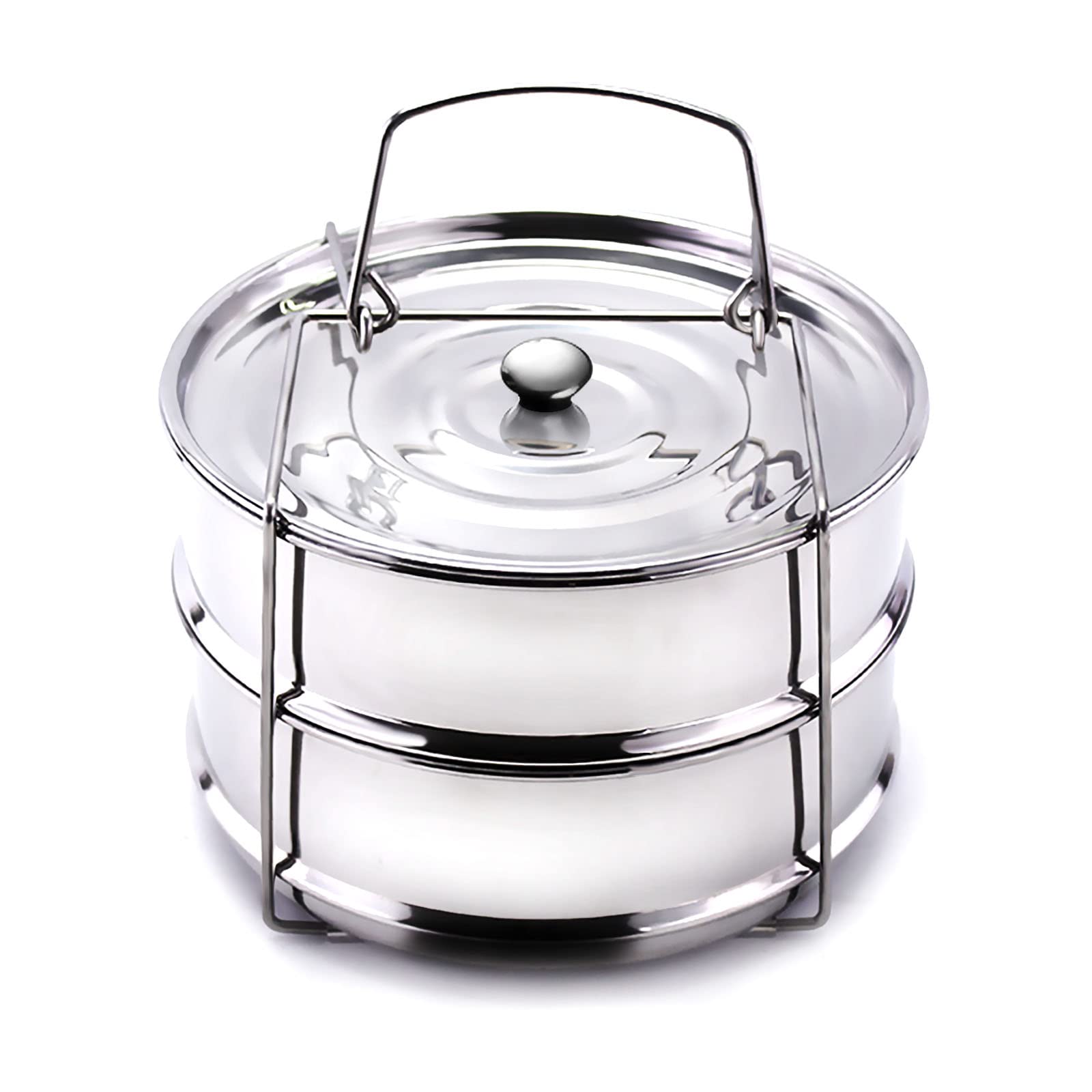 Caitang pan inserto al vapor apilable para cocinar varias porciones
