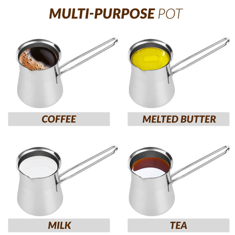 Caizen Briki uso multifuncional para espumar leche y té.