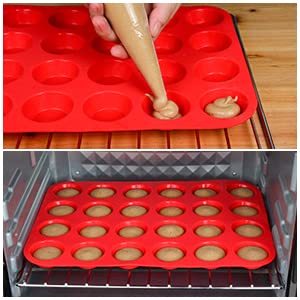 CAKETIME molde silicona para huevos-bocados, desayuno práctico