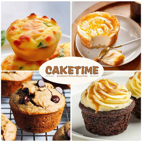 CAKETIME seguridad alimentaria, silicona apta para horno y congelador