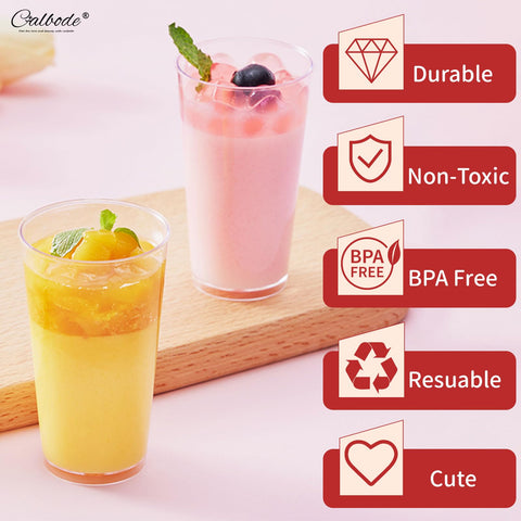 CALBODE para bodas y catering, vasos postre con tapa