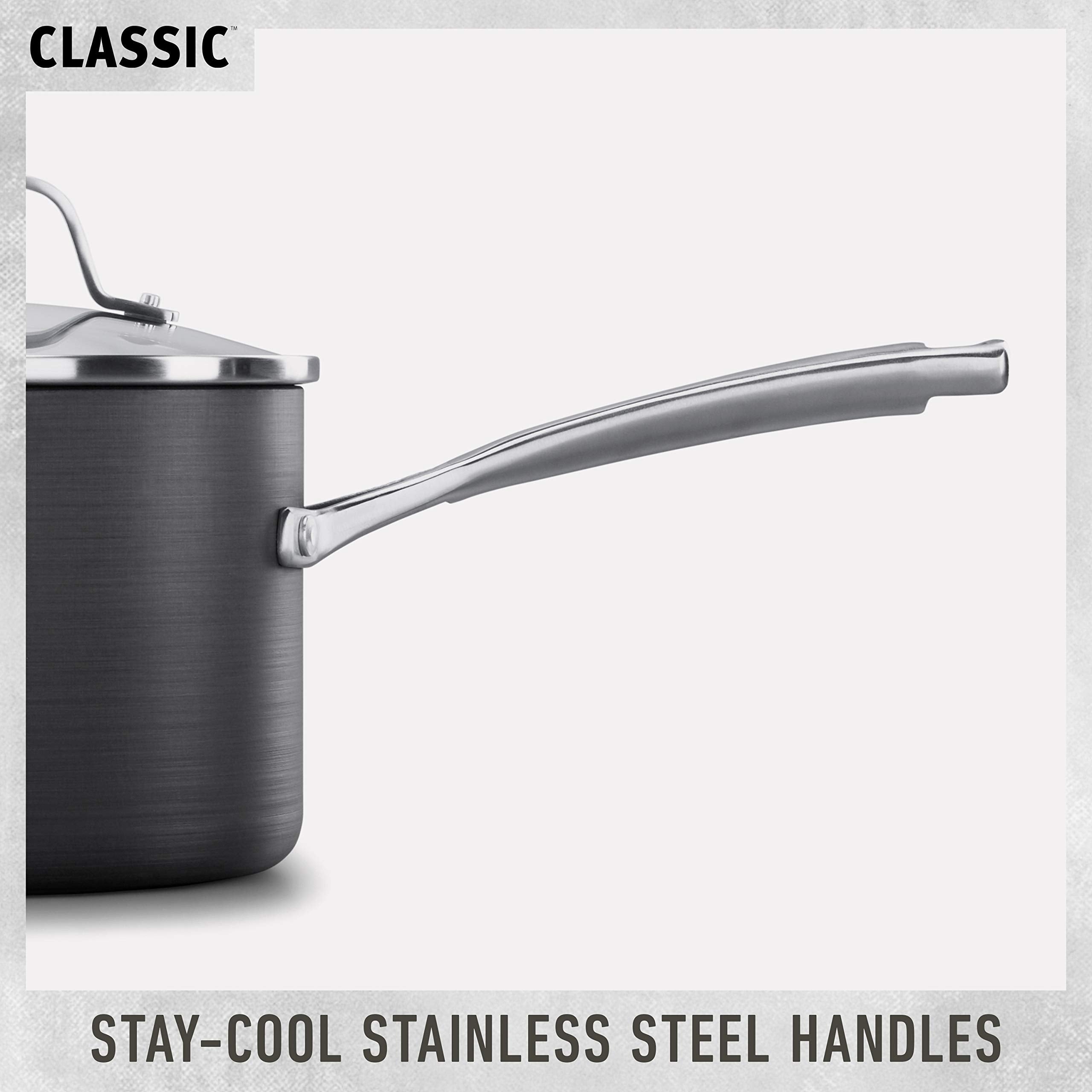 Aluminio duro anodizado de alto rendimiento para calor rápido y uniforme.
