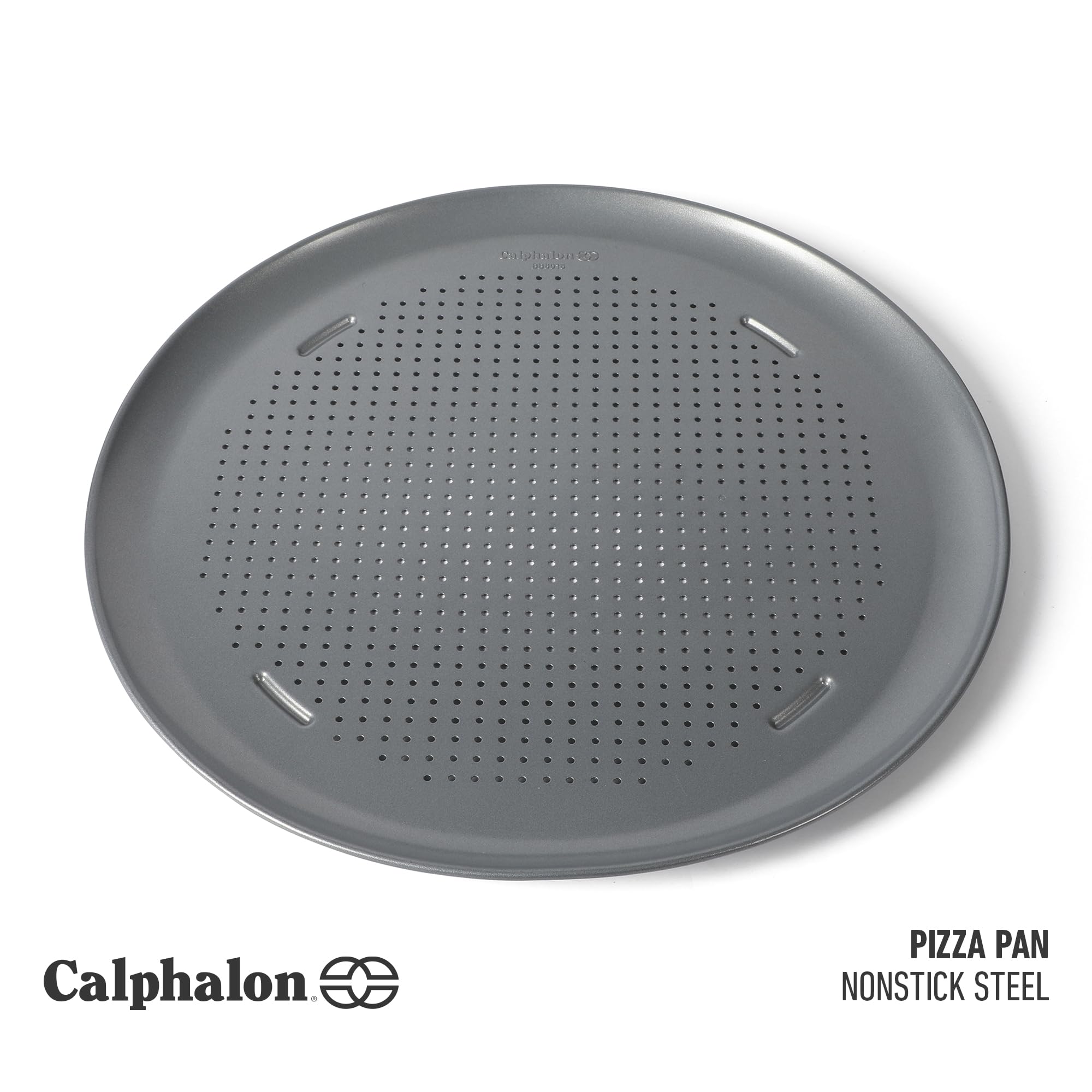Calphalon primer plano de la superficie antiadherente que facilita desmoldar