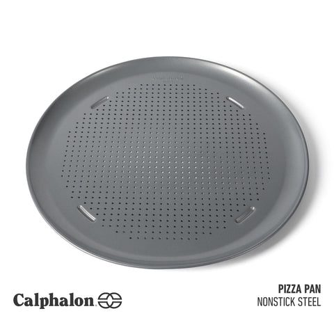 Calphalon primer plano de la superficie antiadherente que facilita desmoldar