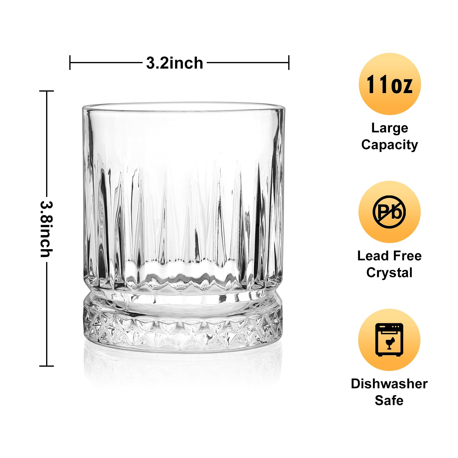 Vaso Cambareign con grabado elegante para momentos de degustacion.