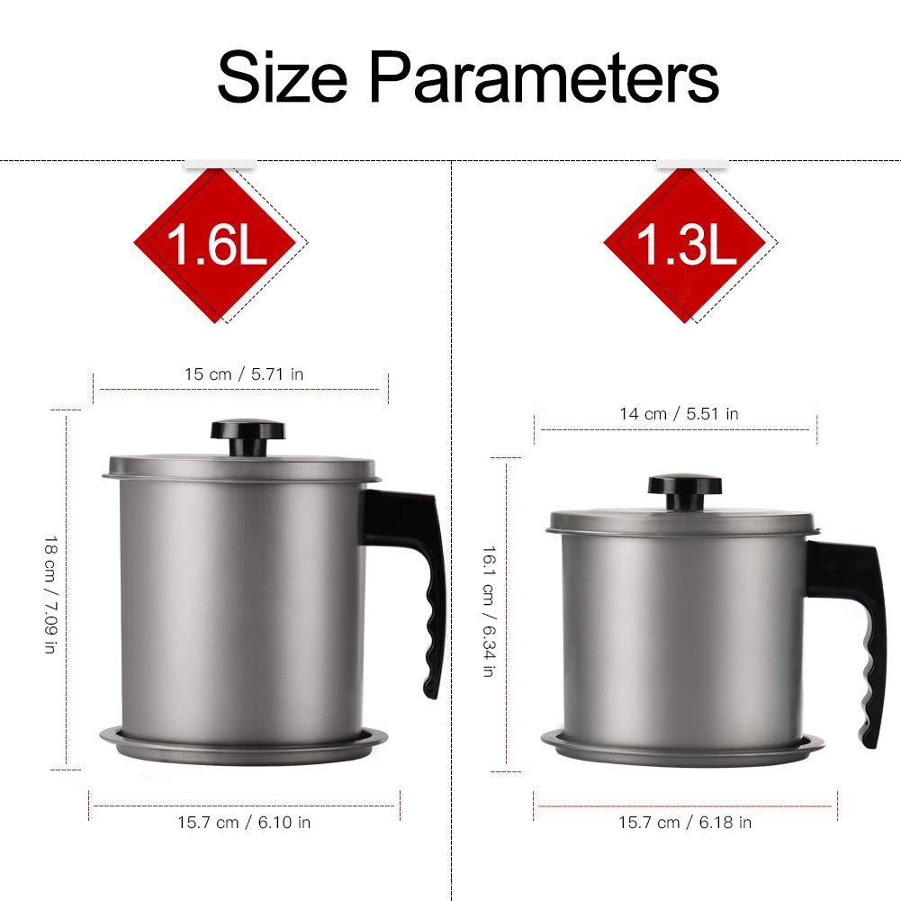 Capacidad 1.6L de Cambom para uso diario y almacenamiento alternativo.