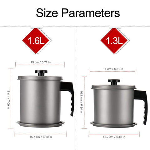 Capacidad 1.6L de Cambom para uso diario y almacenamiento alternativo.