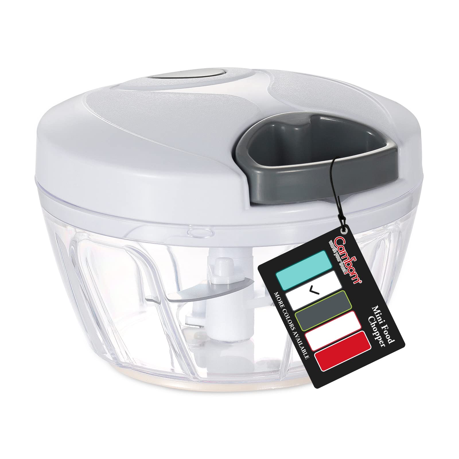 Cambom picadora: tapa ABS y cuerda para picar verduras con rapidez