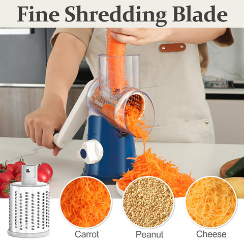 Rallador Cambom para verduras y frutos secos, preparación para ensaladas.