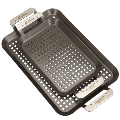 Camerons Grill Topper: ideal para carne, verduras y mariscos en la parrilla.