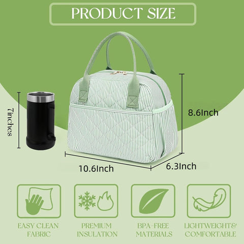 CAMTOP lonchera con bolsillo exterior para acceso rápido