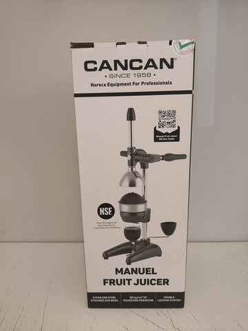 Can-Can prensa citricos capacidad de 50 kg/h para demanda alta