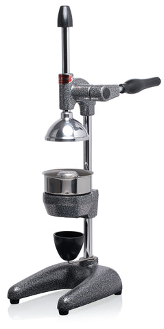 Can-Can prensa citricos: acero inoxidable en contacto con frutas mejora higiene