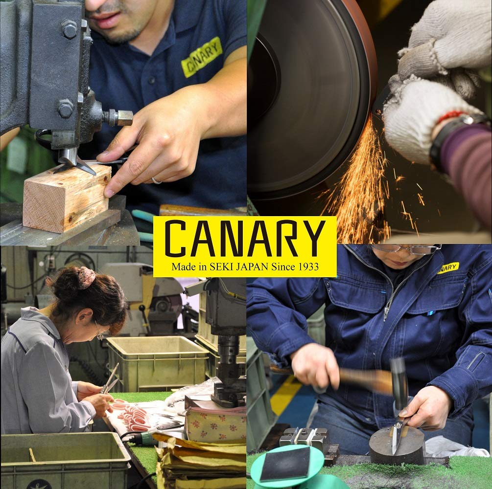 CANARY tijeras japonesas 8.2, utilizadas por chefs y cocineros caseros.