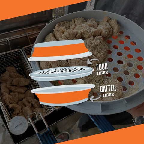 CanCooker bol batir XL con paredes transparentes para cobertura uniforme