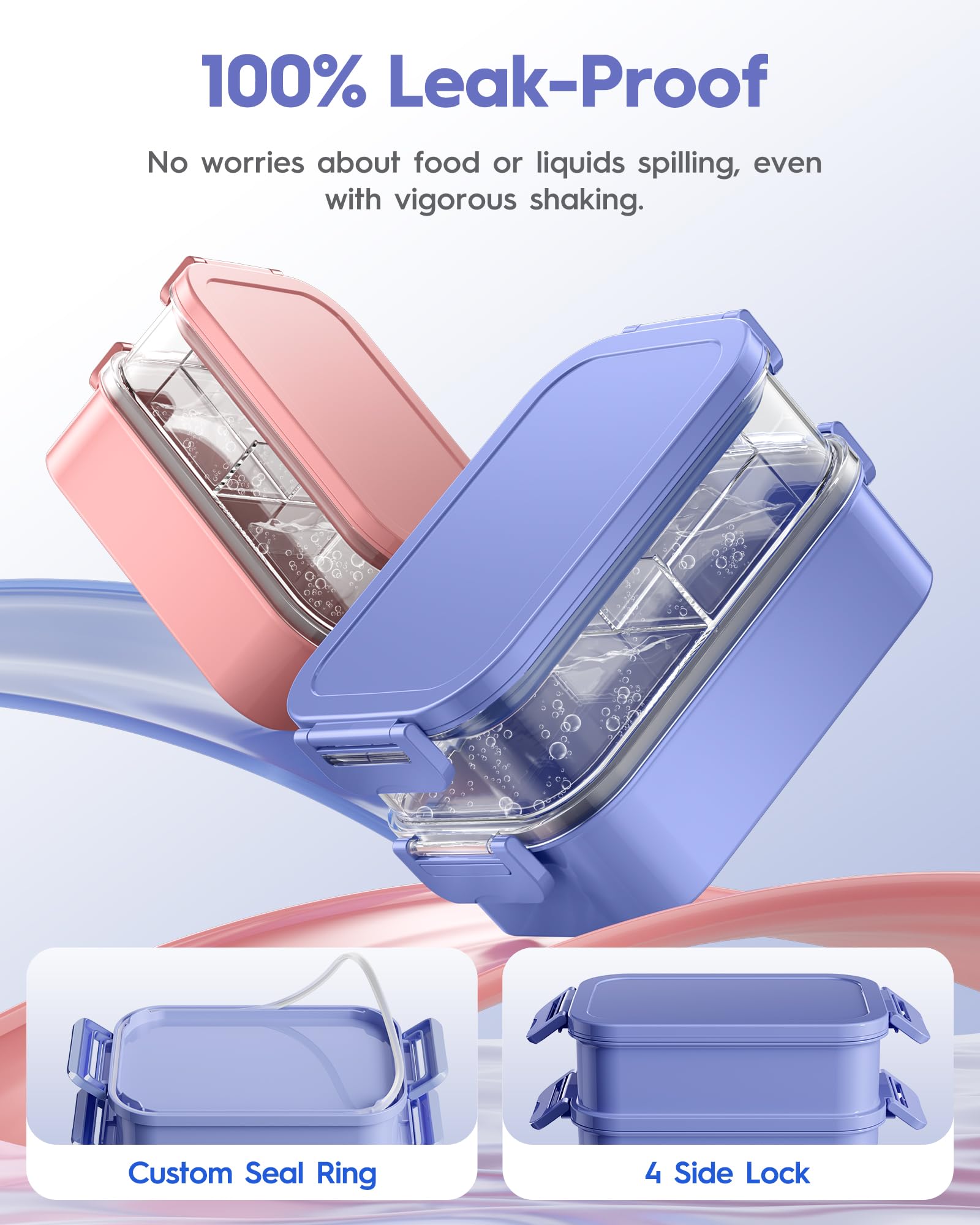 Canfanni cierre a prueba de fugas con sello de silicona.