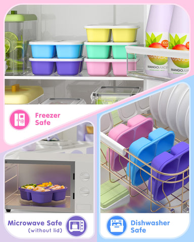 Diseño apilable Canfanni para ahorrar espacio en cocinas pequeñas.