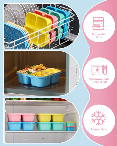 Canfanni material sin BPA, seguro y reutilizable.