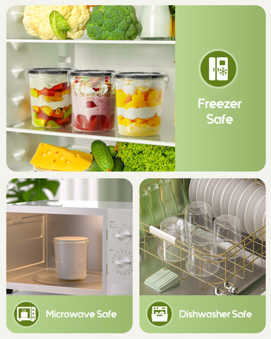 Canfanni diseño apilable para ahorrar espacio en la cocina