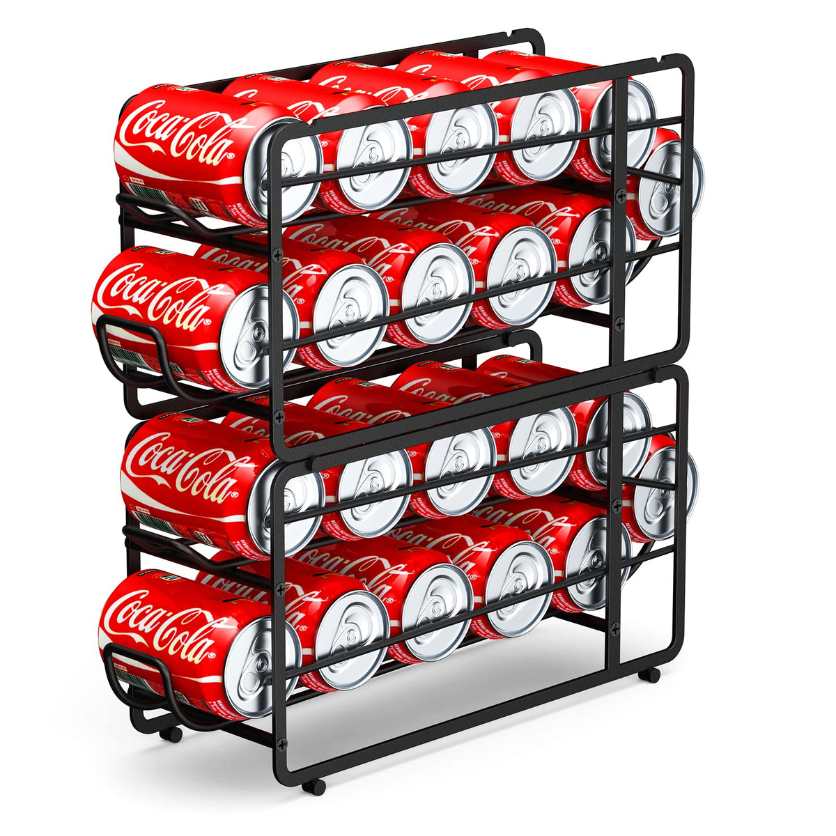CANYAVE organizador-latas-12oz para refrigerador, acceso rápido y orden eficiente.