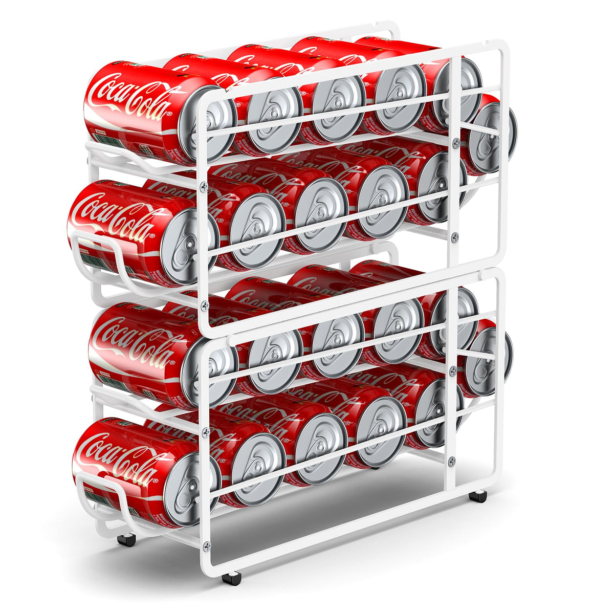 Canyave organizador-latas-soda frontal para acceso rápido.