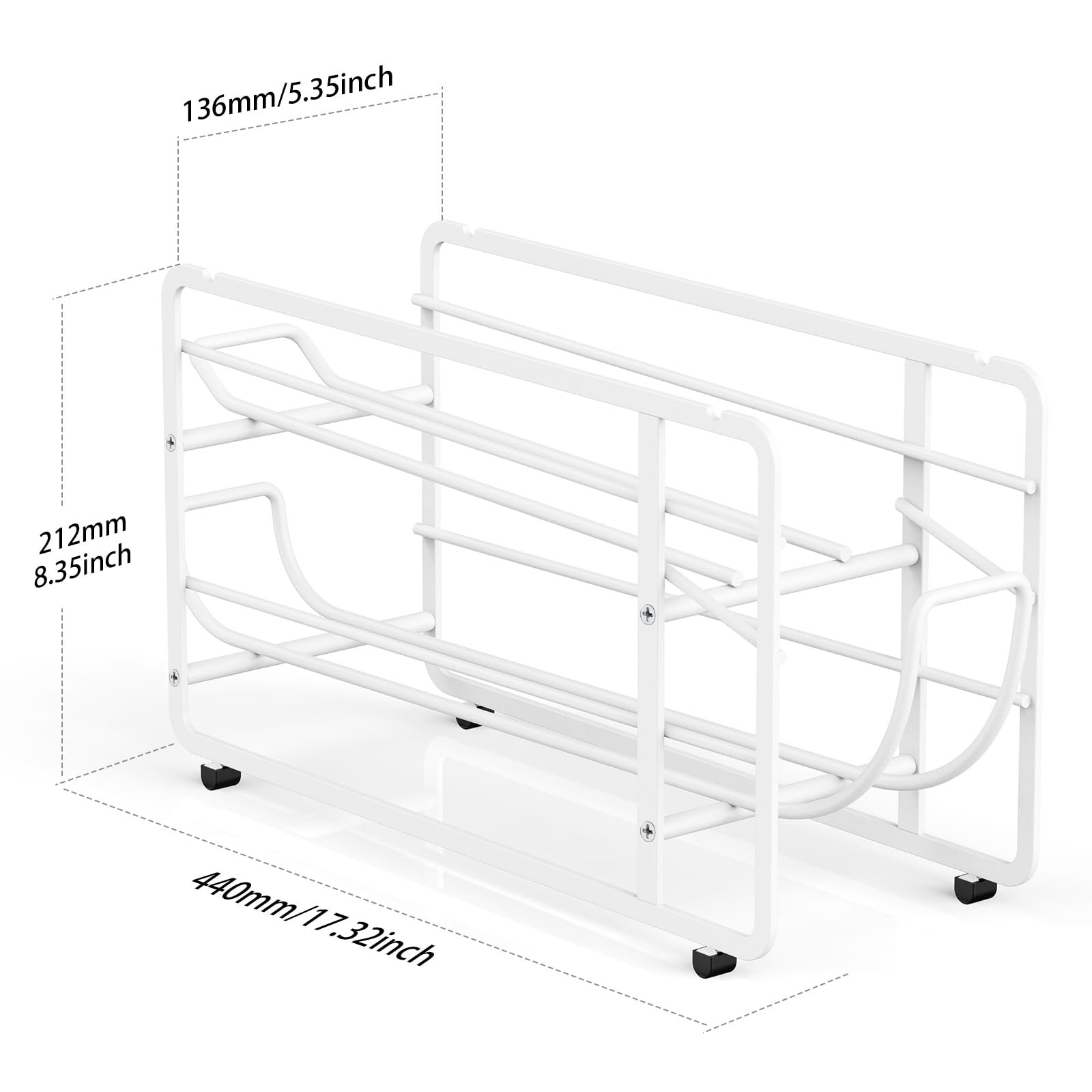 Canyave ideal para refrigerador, organizador de bebidas enlatadas.