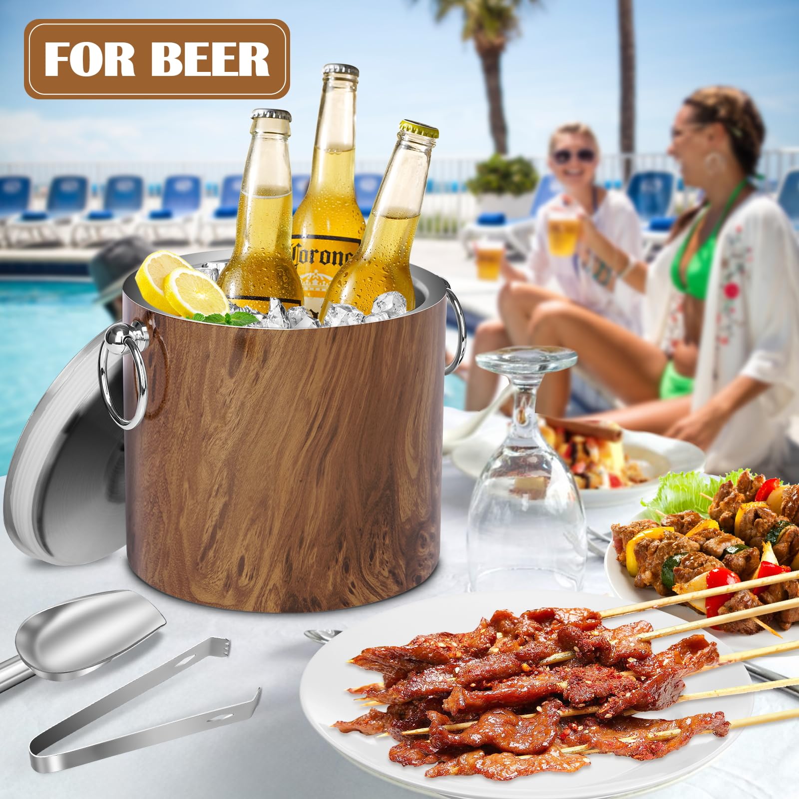 CAOANTRY uso multipropósito: ideal para bares, fiestas y picnic.