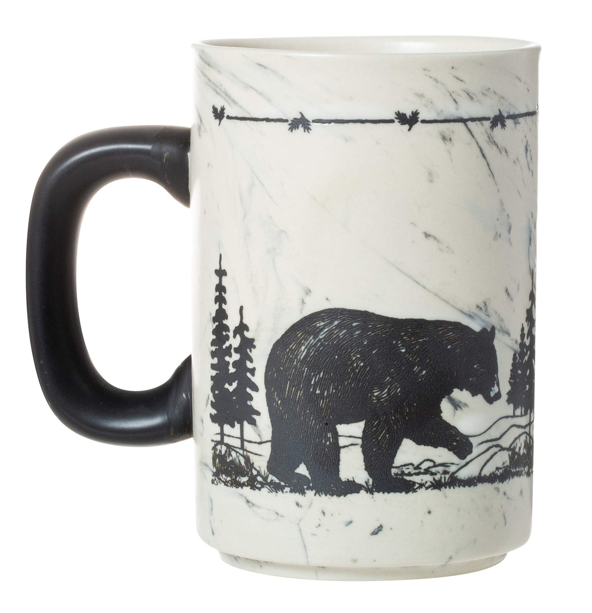Cape Shore 18oz taza de cerámica gruesa con ciervo para café aromático