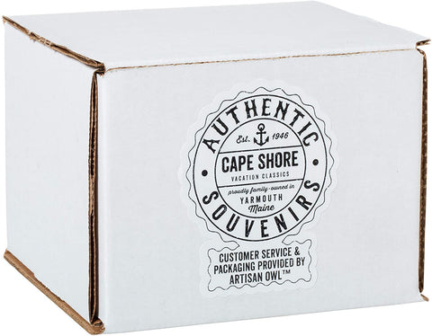 Cape Shore Freeport taza tortuga estampado, añade estilo costero