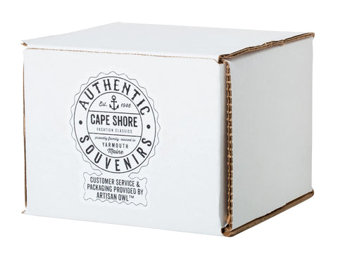Cape Shore Taza apta microondas y lavavajillas para uso diario.