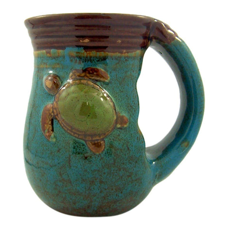Cape Shore: taza calienta manos con tortuga marina de verano para beber café o té