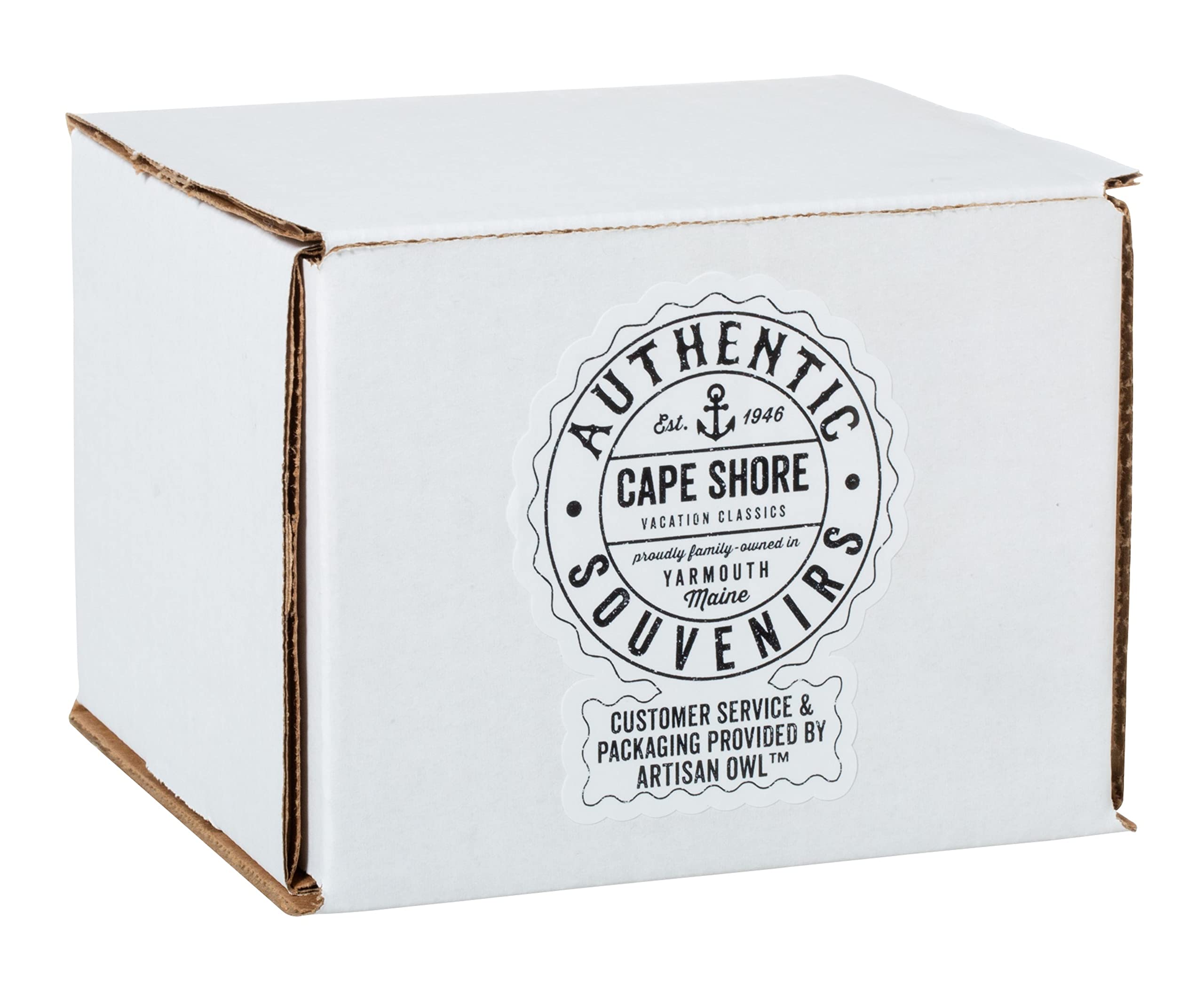 Cape Shore Taza capacidad 18oz, enfoque tortuga para café o té diario.