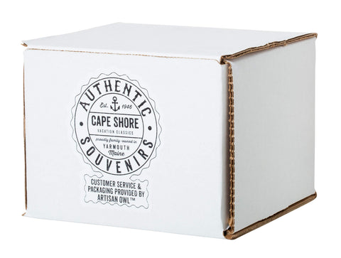 Cape Shore taza cerámica alce apto microondas y lavavajillas para uso diario.