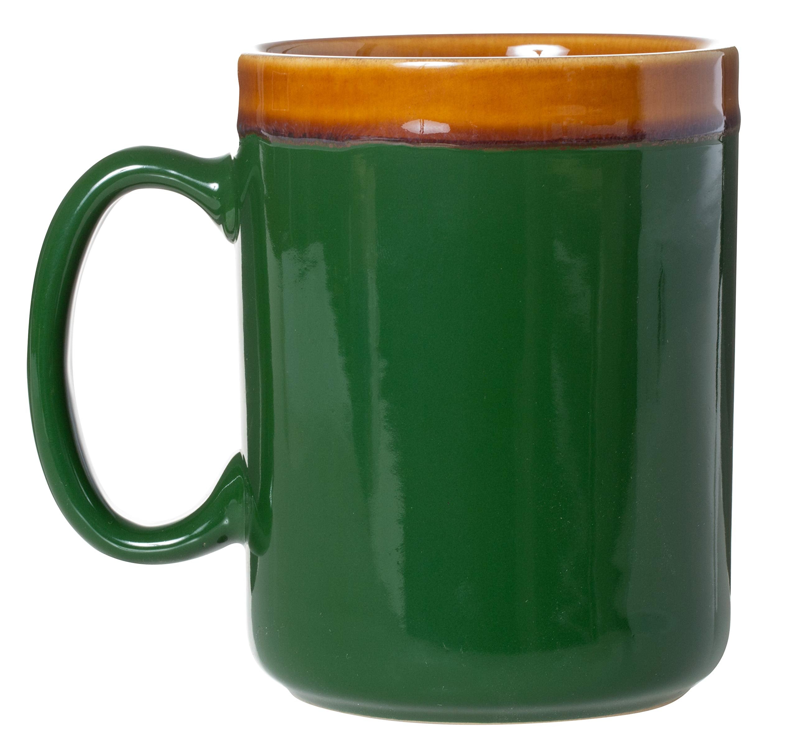 Cape Shore: taza cerámica con alce, técnica de resistencia de cera, acabado único.