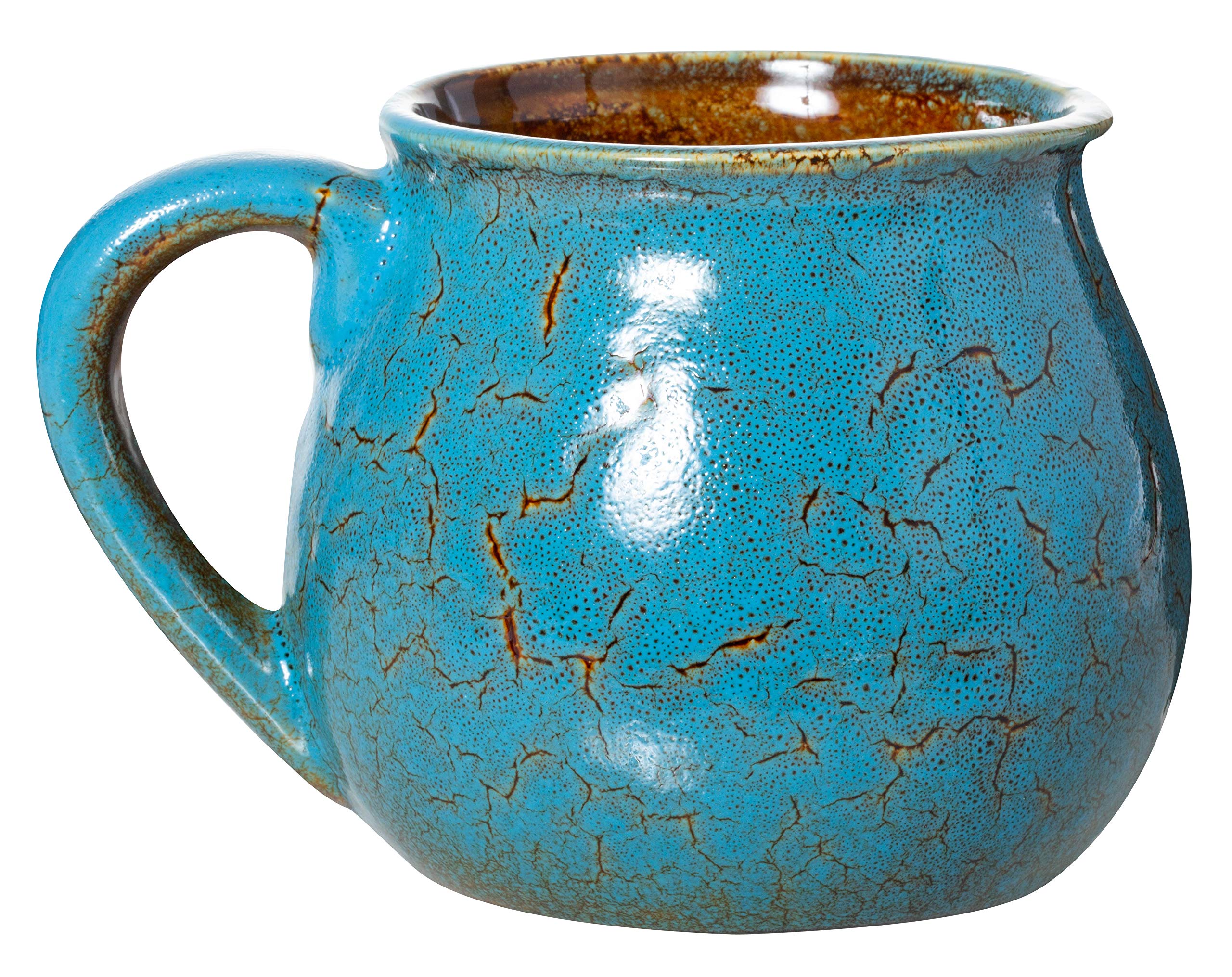 Cape Shore taza cerámica tortuga 16oz, perfecta para bebidas calientes.