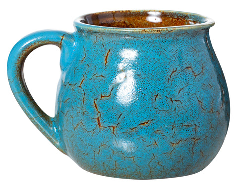 Cape Shore taza cerámica tortuga 16oz, perfecta para bebidas calientes.