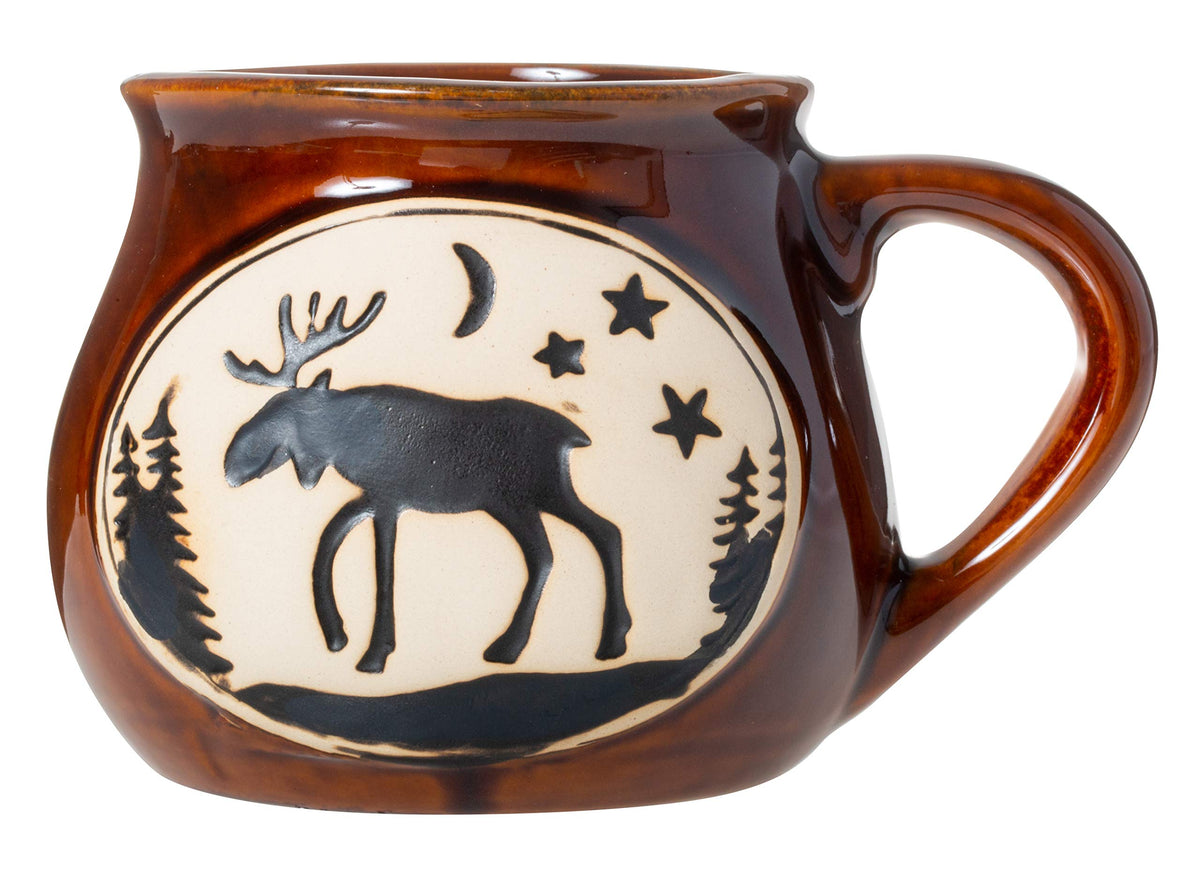 Cape Shore taza olla frijoles alce 16oz, ideal para café caliente en la mañana.