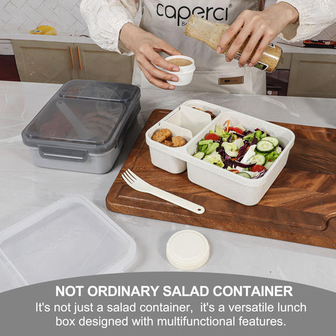 Caperci: bandeja de toppings removible con tres secciones para toppings variados.