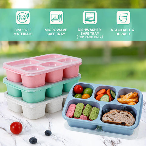 Caperci bento lavavajillas apto facilita la limpieza tras las comidas